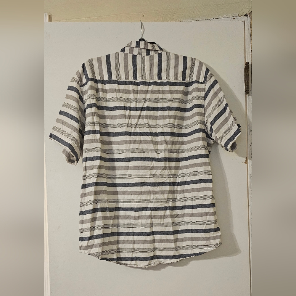 Basic Editions Button Down Short Sleeve - image 2